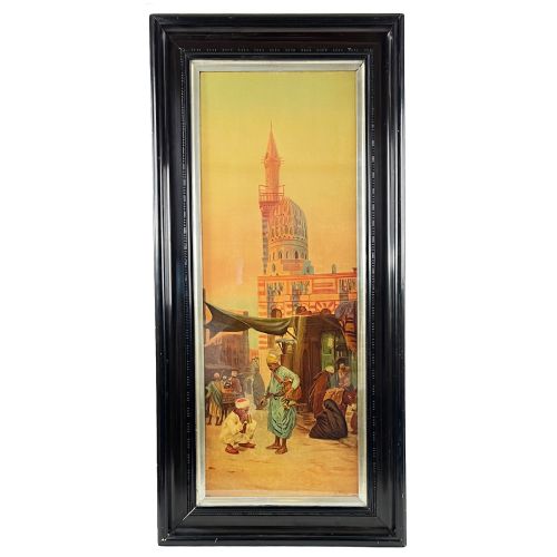 LARGE SET OF FOUR ORIENTALIST PRINTS OTTO PILNY 1866 1936 - ADDITIONAL PHOTO 4