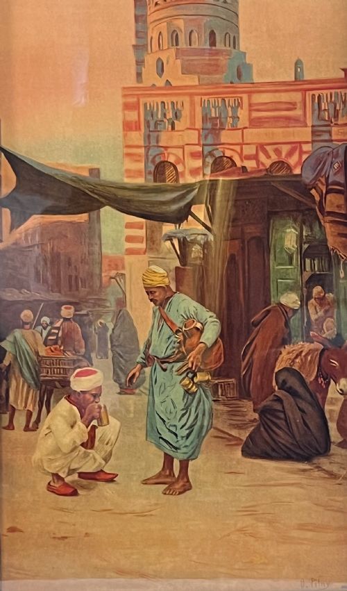 LARGE SET OF FOUR ORIENTALIST PRINTS OTTO PILNY 1866 1936 - ADDITIONAL PHOTO 5