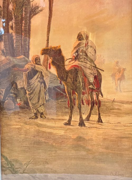 LARGE SET OF FOUR ORIENTALIST PRINTS OTTO PILNY 1866 1936 - ADDITIONAL PHOTO 7
