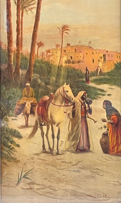 LARGE SET OF FOUR ORIENTALIST PRINTS OTTO PILNY 1866 1936 - ADDITIONAL PHOTO 8