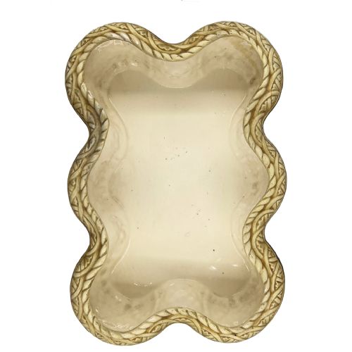 UNIQUE ANTIQUE PORCELAIN JARDINIERE AUSTRIA - ADDITIONAL PHOTO 4
