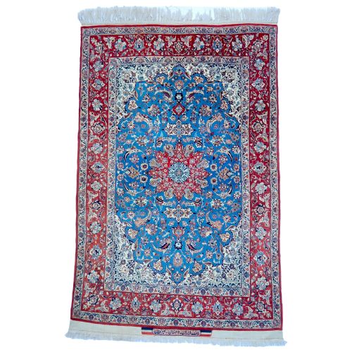 a fine isfahan seirafian rug circa 1960 - CATEGORY: ANTIQUE RUGS - DATED 1940