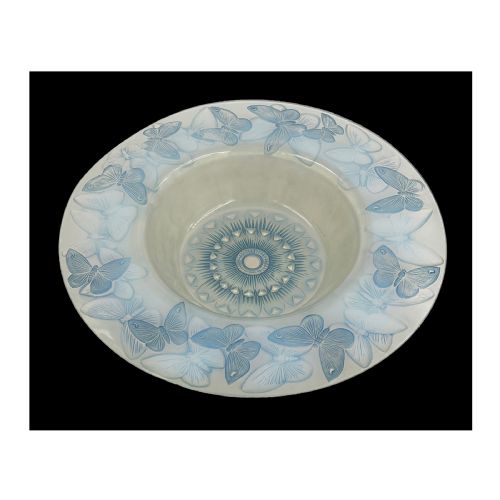 rene lalique phalnes bowl circa 1929 - CATEGORY: ANTIQUE GLASS - DATED 1930