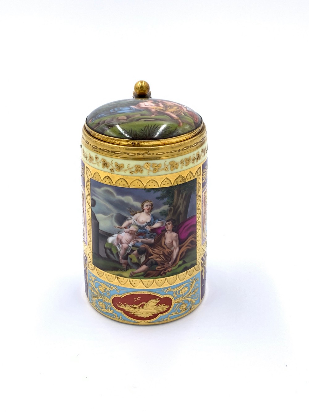 19th Century Royal Vienna Tankard With Lid View II