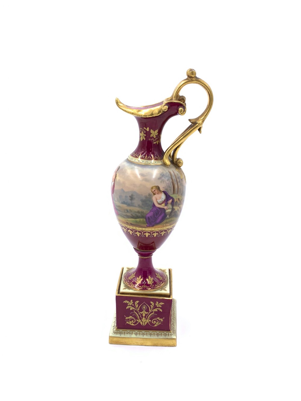 19th century royal Vienna ewer 
