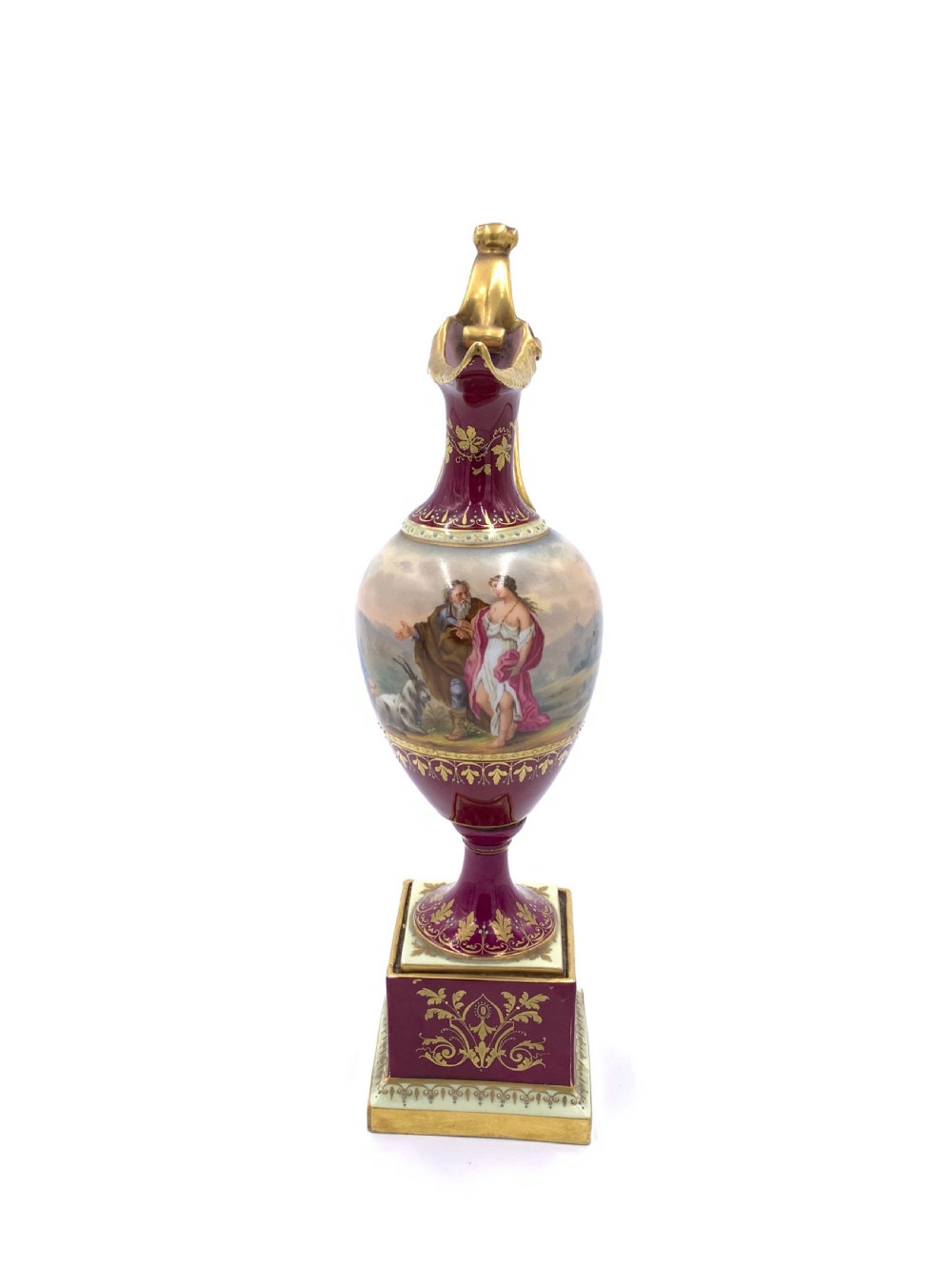 19th century royal Vienna ewer  View IV