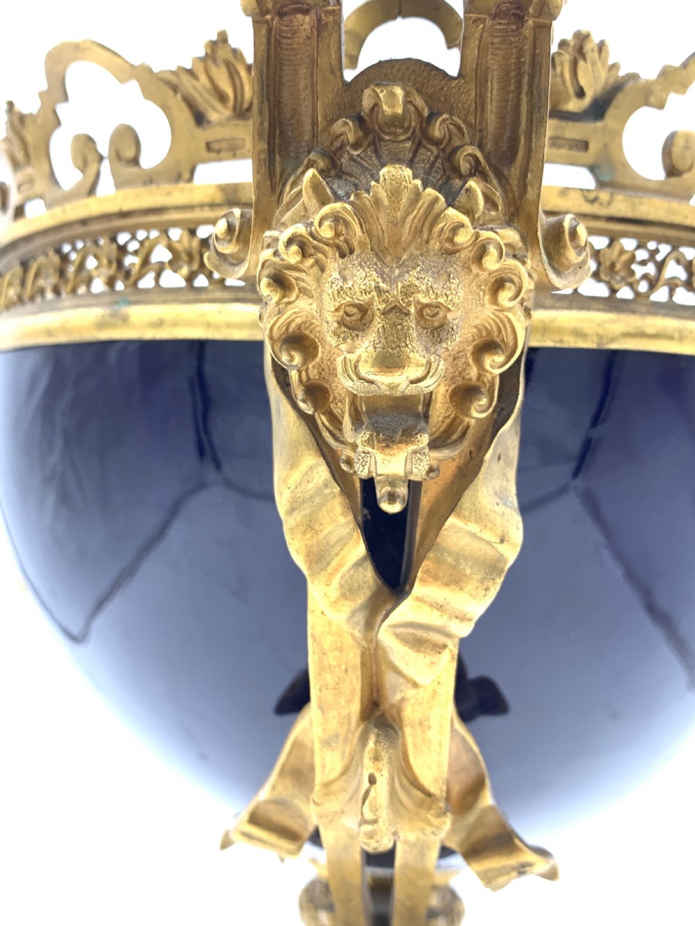 Massive Sevres Style Porcelain and Gilt Bronze Centrepiece  View VI