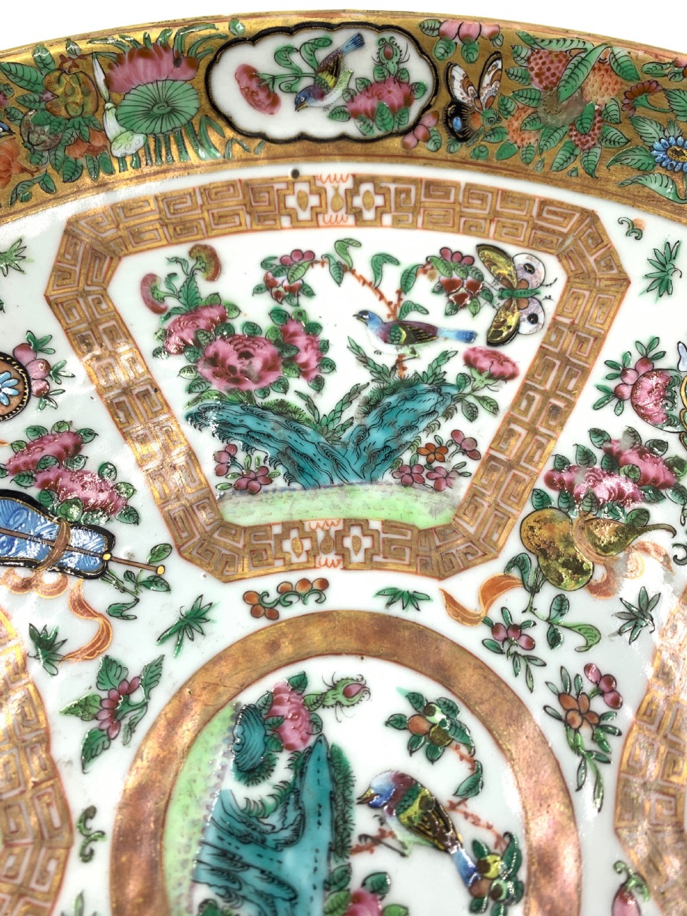 A CANTONESE FAMILLE ROSE TRAY, CHINA, 19TH CENTURY  View IV