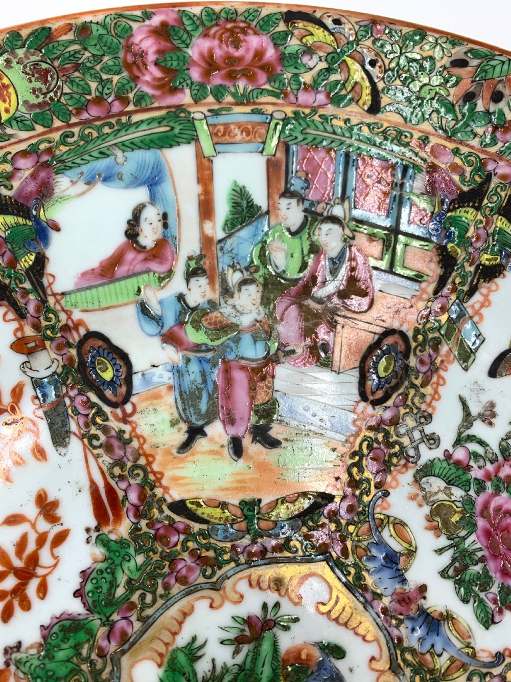 A CANTONESE FAMILLE ROSE CHARGER, CHINA, 19TH CENTURY  View V