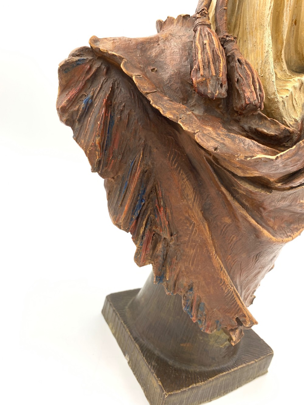 EDUARD STELLMACHER TERRACOTTA BUST OF AN ARAB MAN, LATE 19TH CENTURY  View VIII