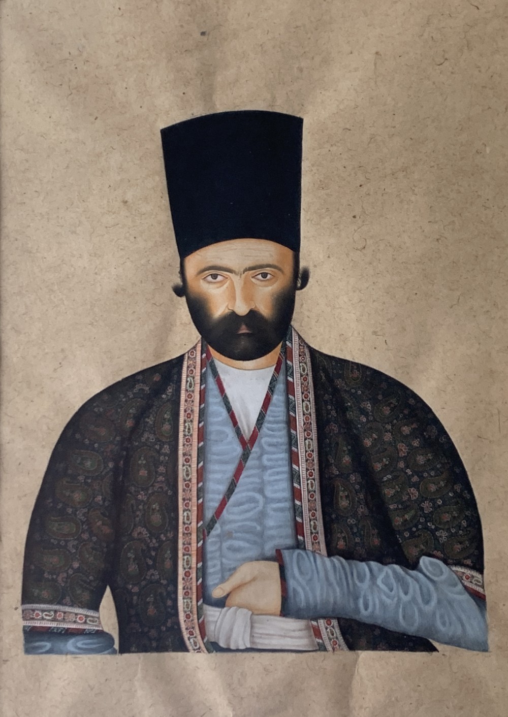 A FINE QAJAR PORTRAIT, PERSIA, 19TH CENTURY