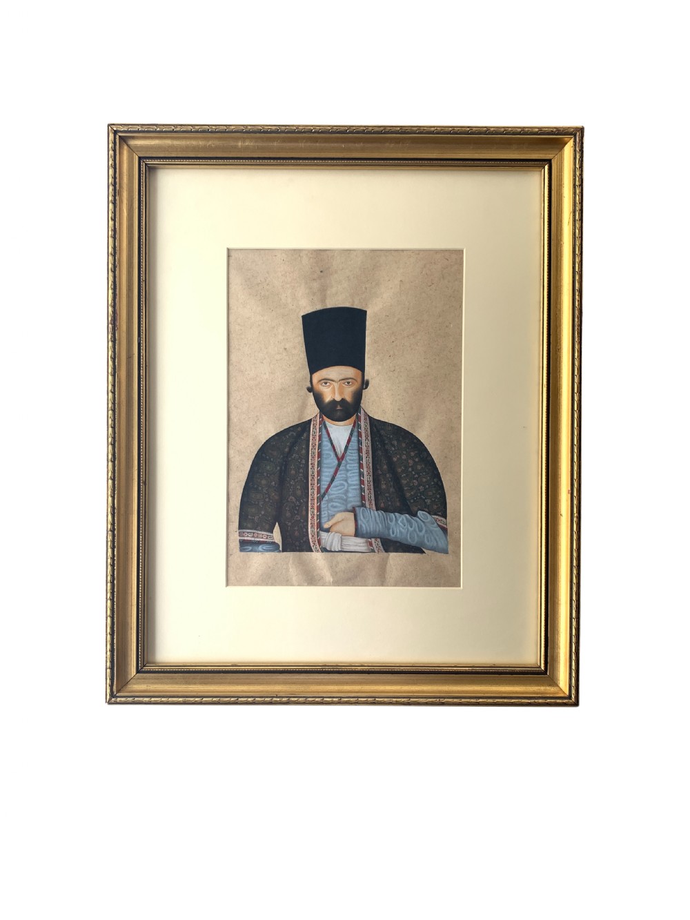A FINE QAJAR PORTRAIT, PERSIA, 19TH CENTURY View II