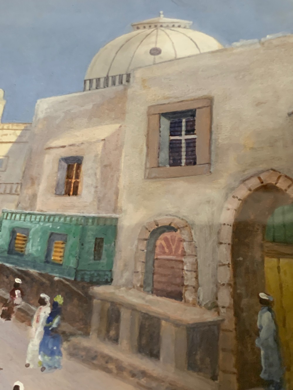 PAIR OF ORIENTALIST WATERCOLOUR PAINTINGS SINGED AND DATED  View III