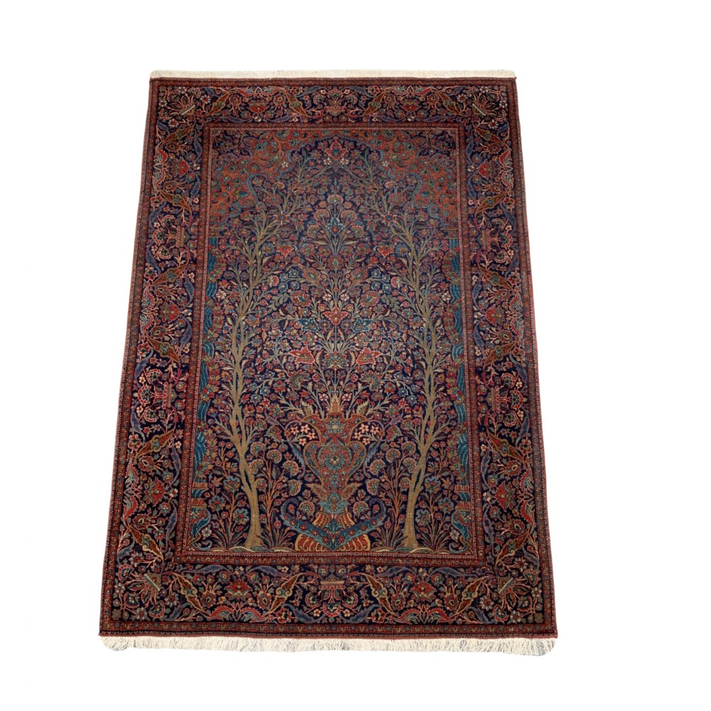 A Fine Pair of Mohtasham Kashan Rugs  View II