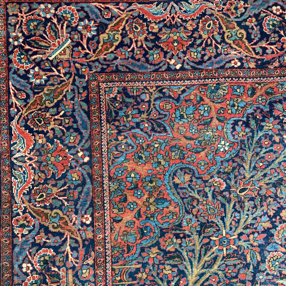 A Fine Pair of Mohtasham Kashan Rugs  View VI