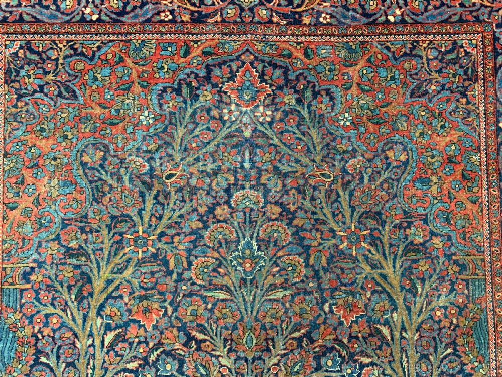 A Fine Pair of Mohtasham Kashan Rugs  View XI