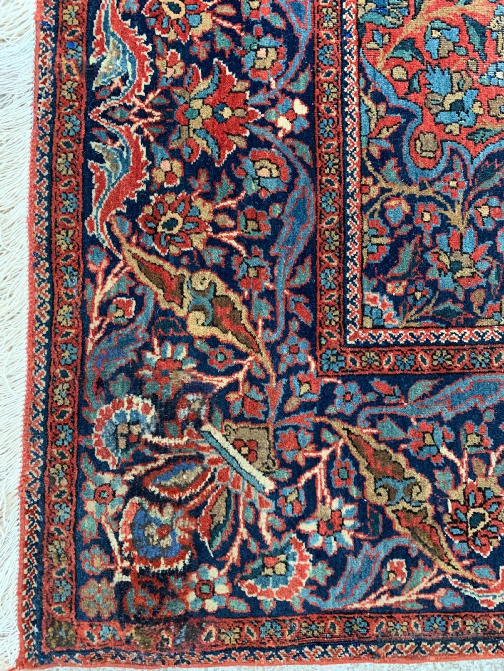 A Fine Pair of Mohtasham Kashan Rugs  View XII