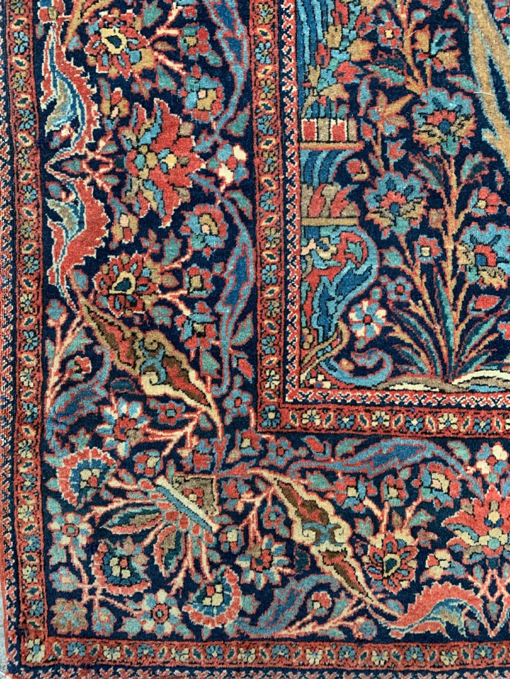 A Fine Pair of Mohtasham Kashan Rugs  View XIV