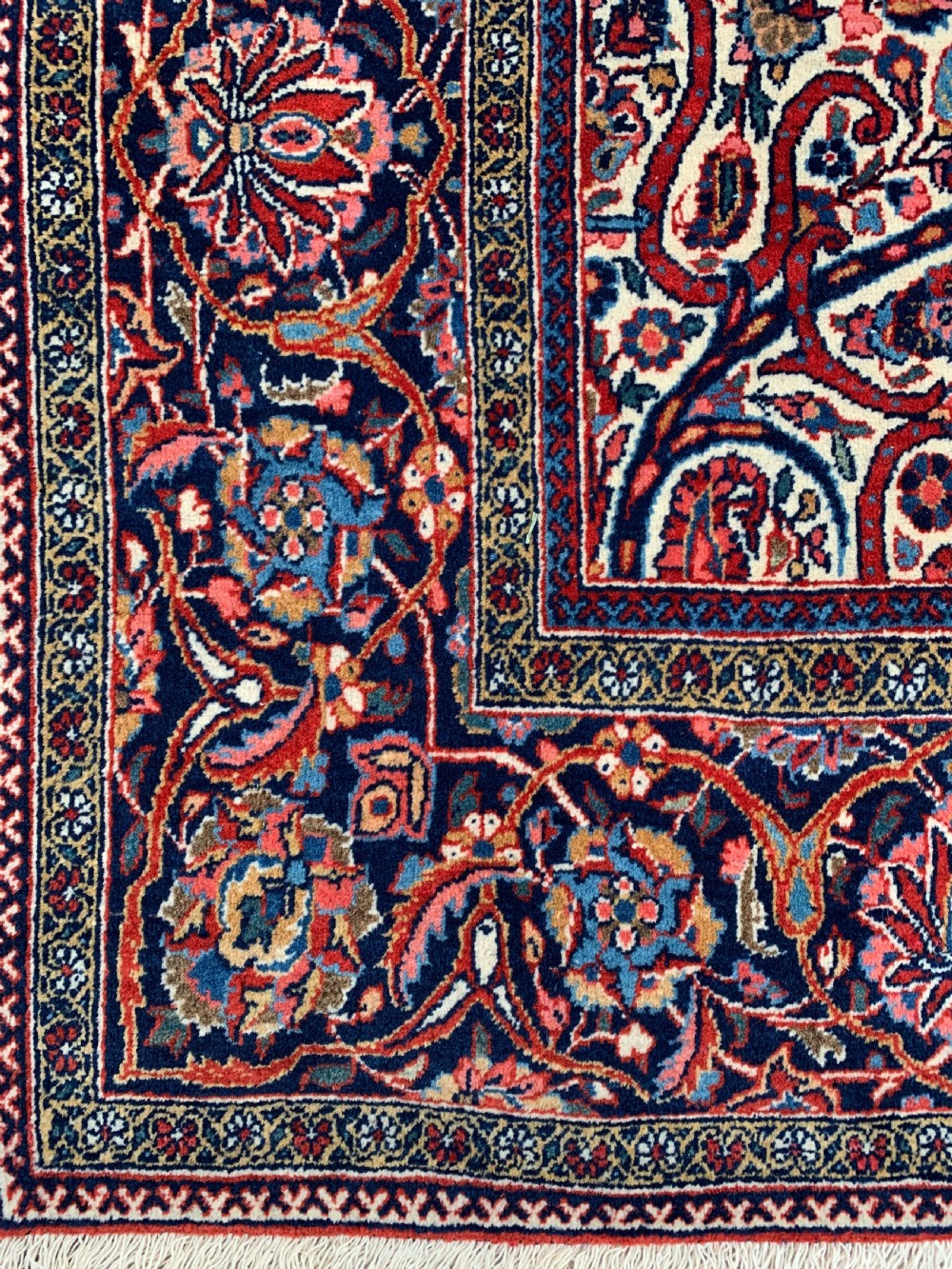 Ultra Fine Kashan Kork Wool Rug  View III