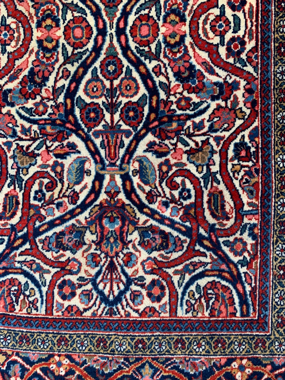 Ultra Fine Kashan Kork Wool Rug  View VII