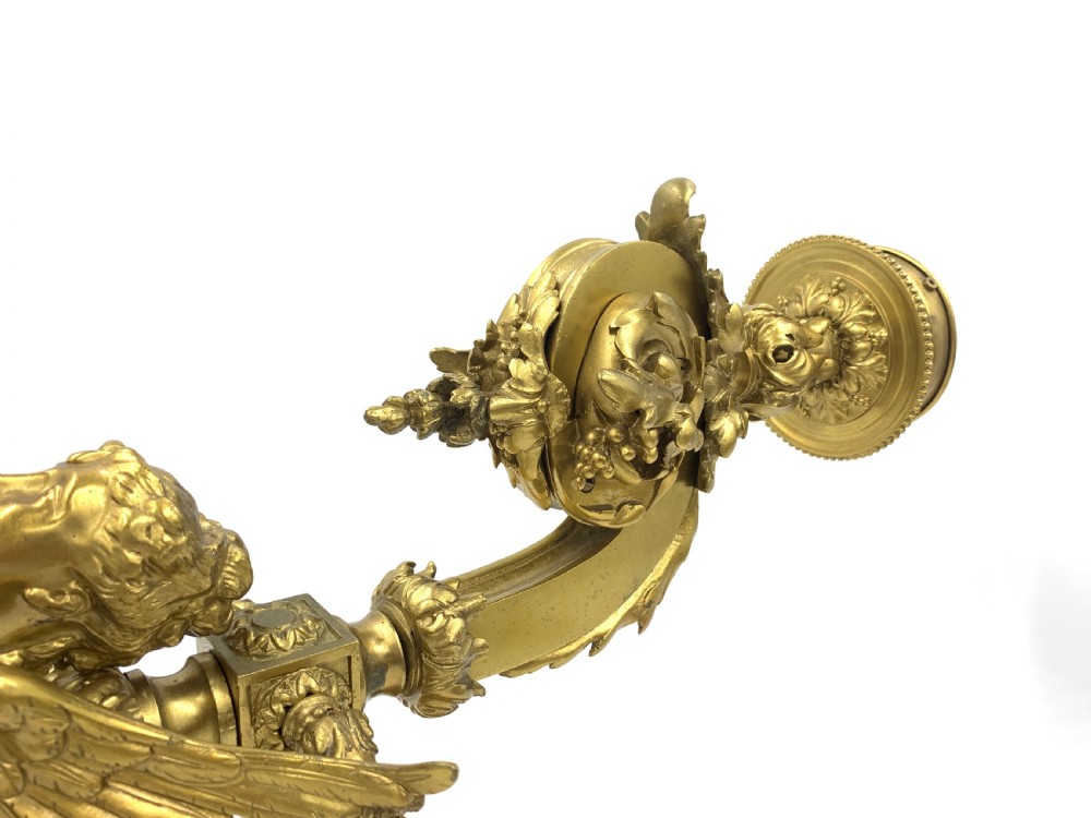 PAIR OF 19TH CENTURY GILT WALL SCONCES View VIII