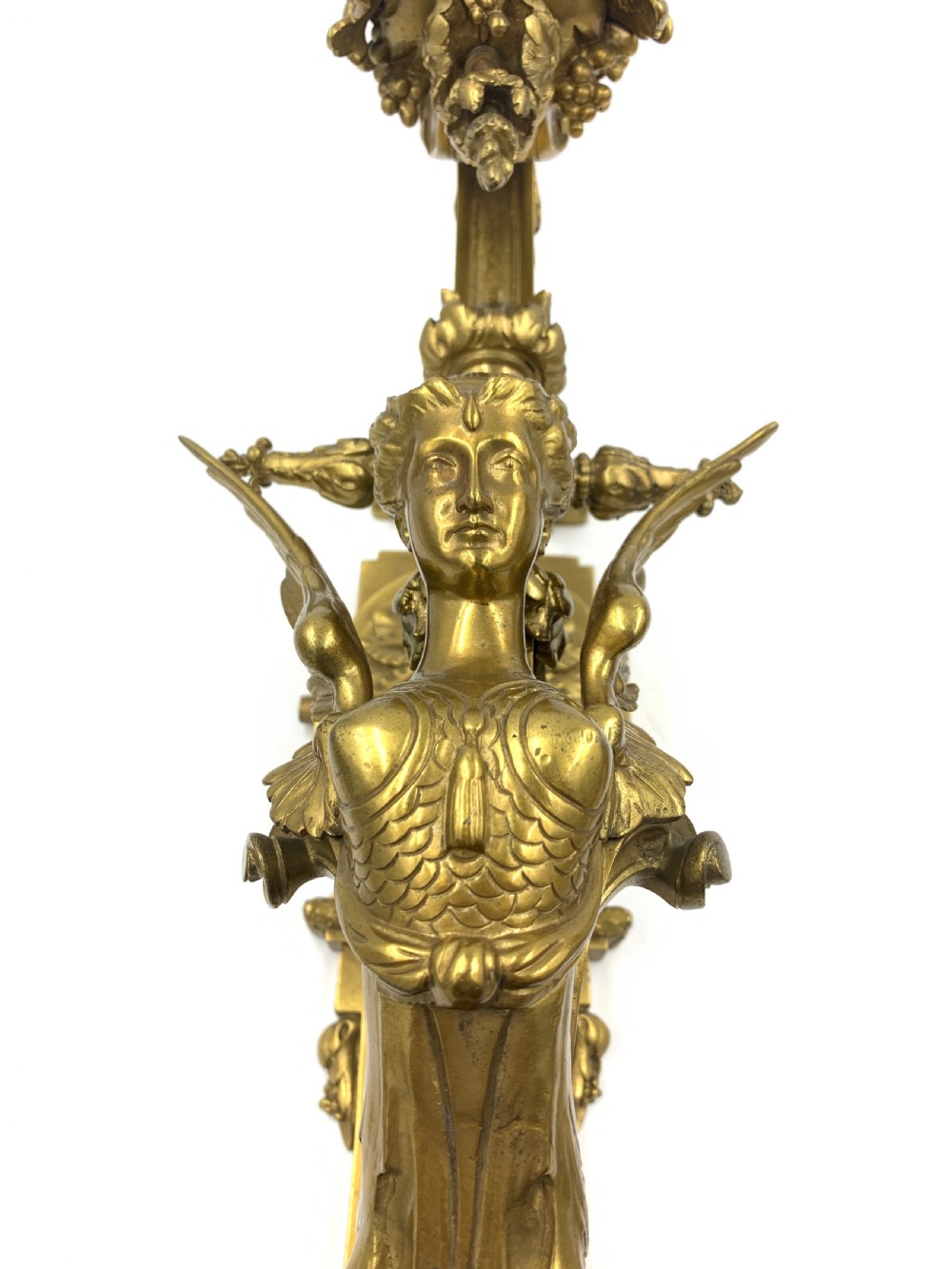 PAIR OF 19TH CENTURY GILT WALL SCONCES View X