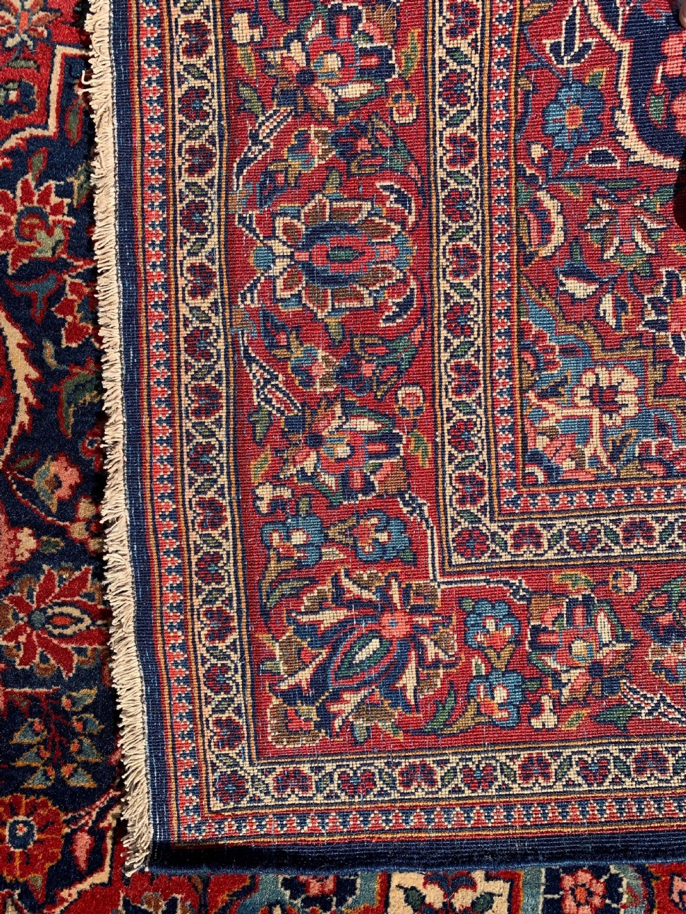 UNUSUAL SIZE, PAIR OF PERSIAN KASHAN RUGS View VII