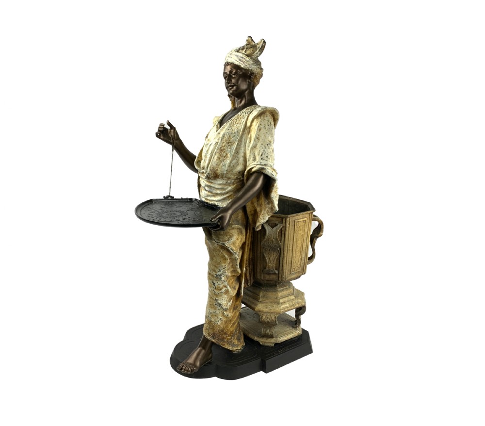 ORIENTALIST FIGURE BY LOUIS HOTTOT (FRENCH, 1834-1905) 