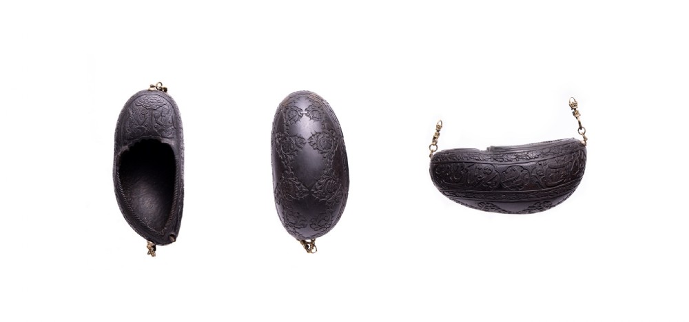 COLLECTION OF QAJAR COCO DE MER KASHKULS, PERSIA, 19TH CENTURY  View XI