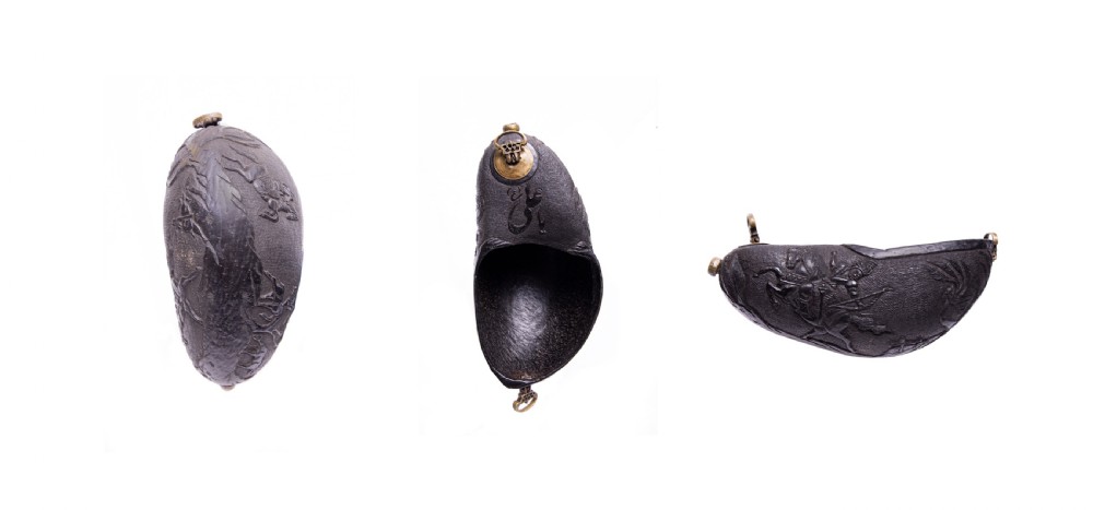 COLLECTION OF QAJAR COCO DE MER KASHKULS, PERSIA, 19TH CENTURY  View XIV