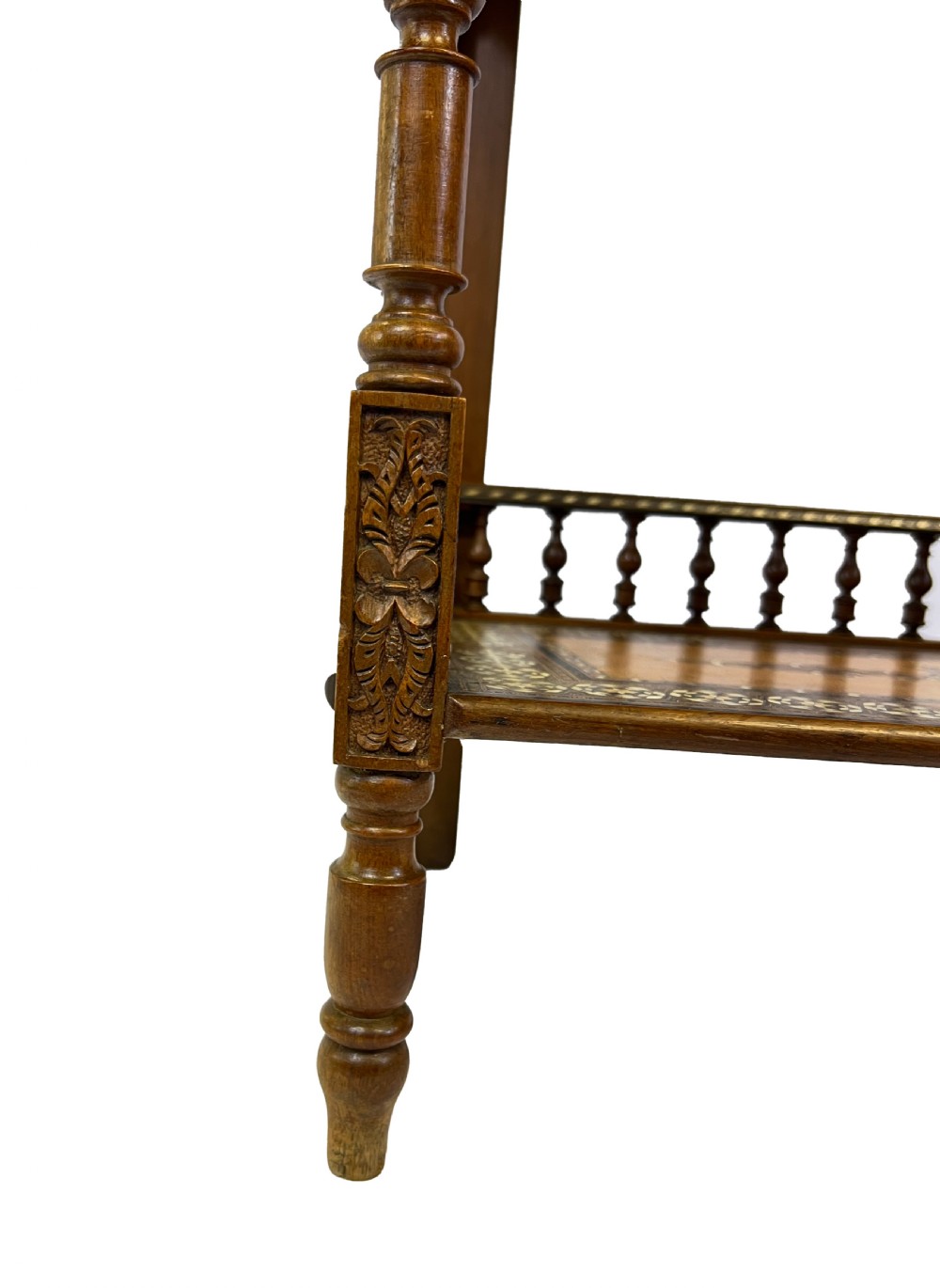 19th Century Spanish Nasrid Revival Parquetry Wood Cabinet  View XV