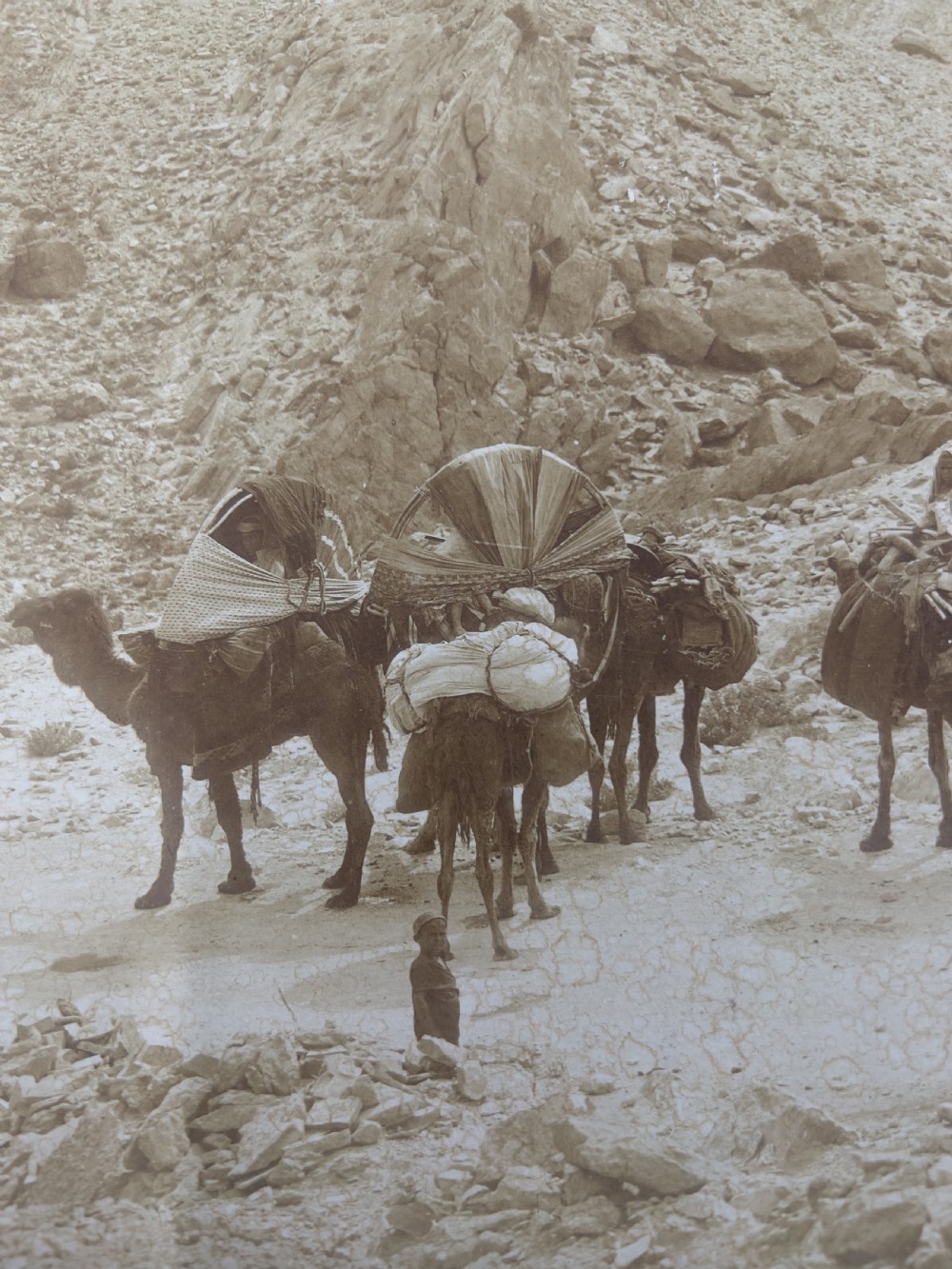 A Photograph From Northern African Wadi (Valley), Alexandre Bougault (1851-1911)  View VI