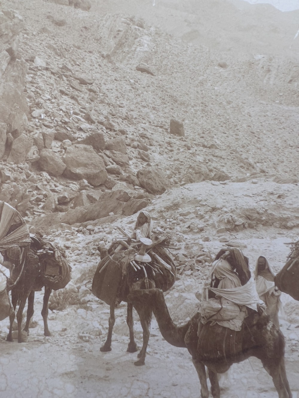A Photograph From Northern African Wadi (Valley), Alexandre Bougault (1851-1911)  View VII