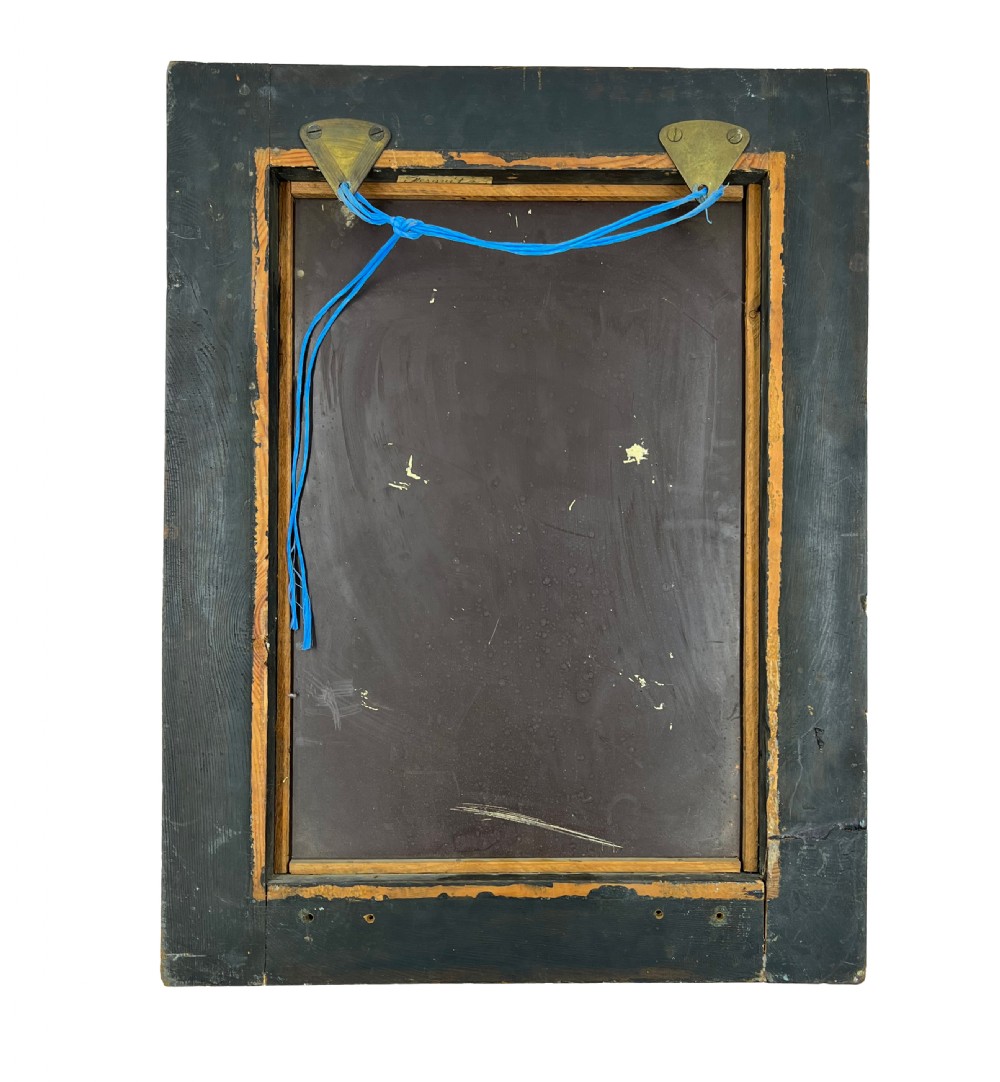 Alhambra Hispano-Moresque Parquetry Wood Mirror  View II