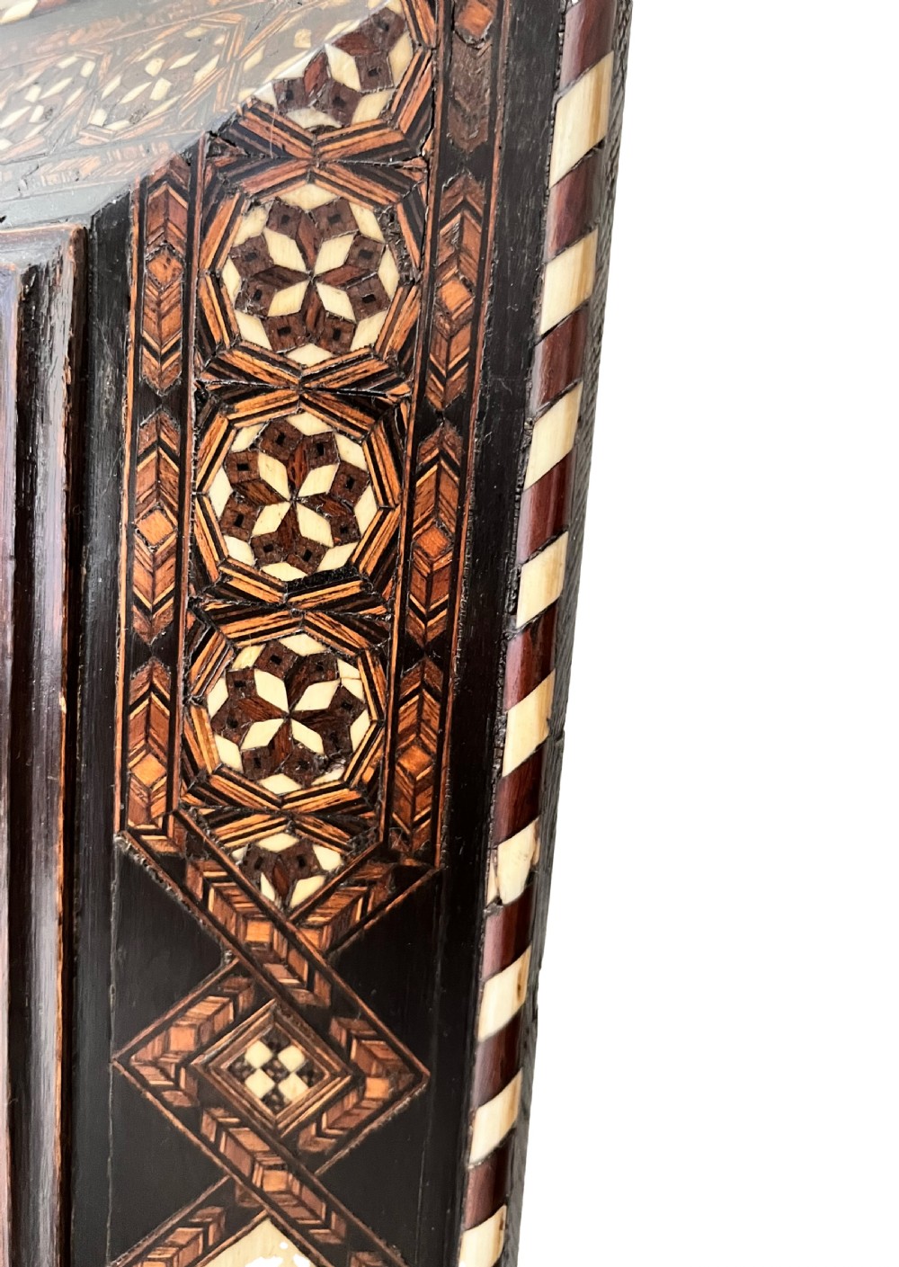 Alhambra Hispano-Moresque Parquetry Wood Mirror  View V