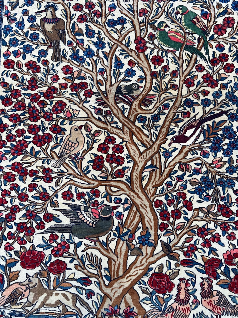 Colourful Antique Persian Tehran Rug View IV