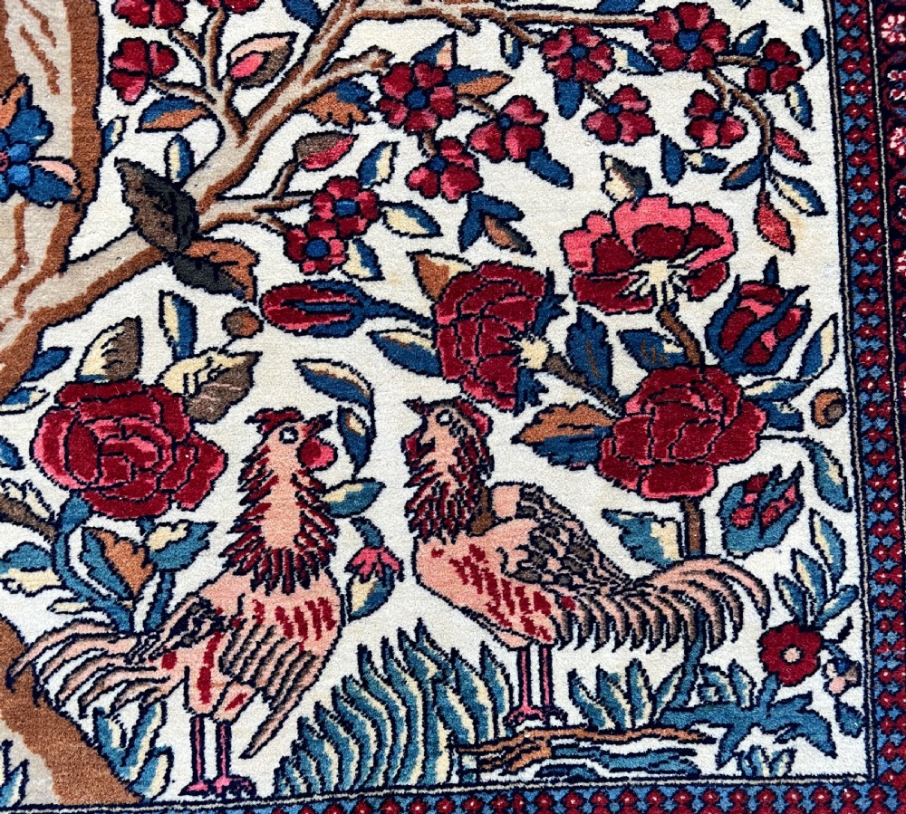 Colourful Antique Persian Tehran Rug View VI