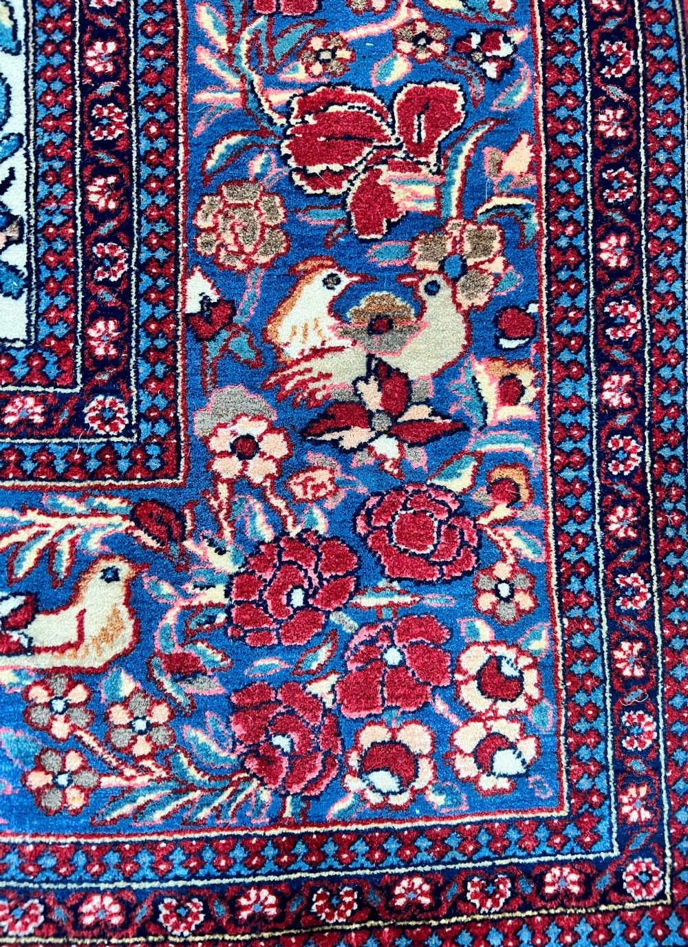 Colourful Antique Persian Tehran Rug View VII