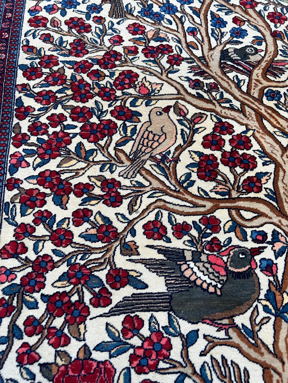 Colourful Antique Persian Tehran Rug View IX