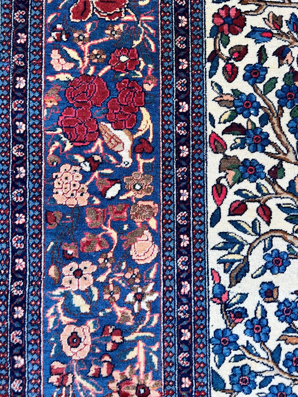 Colourful Antique Persian Tehran Rug View XI