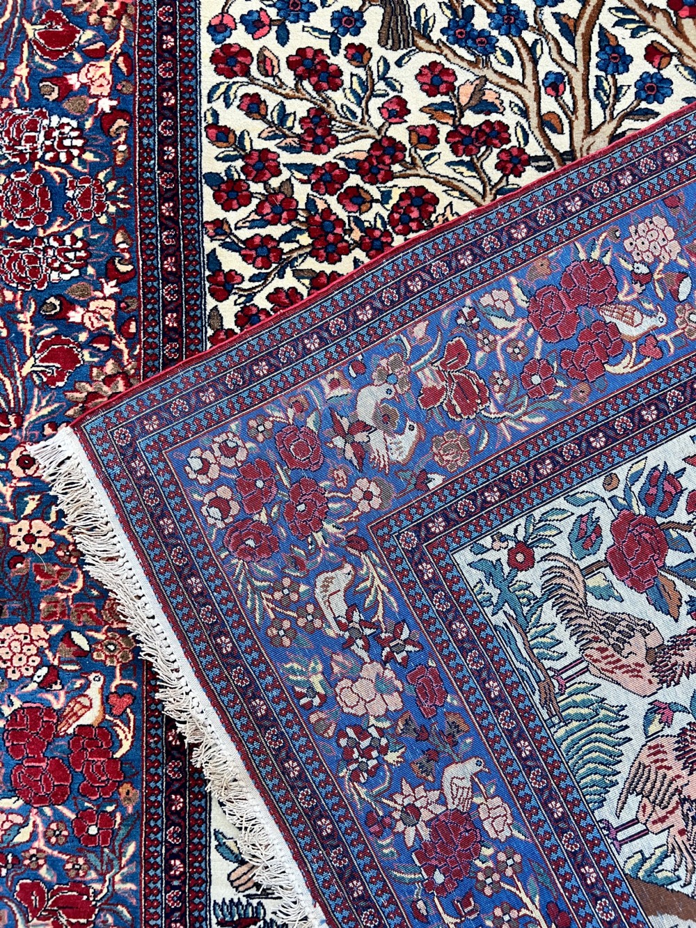 Colourful Antique Persian Tehran Rug View XII