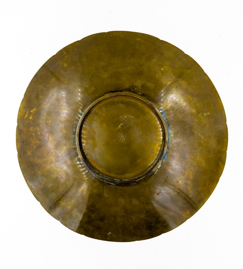 A Japanese Bronze Charger From The Workshop Of Nogawa, Meiji Period  View VI