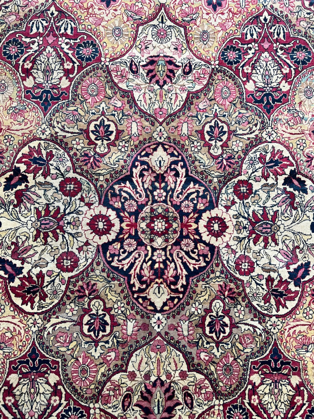 A Fine Signed Kerman Raver Carpet, South East Persia, Circa 1900  View IV