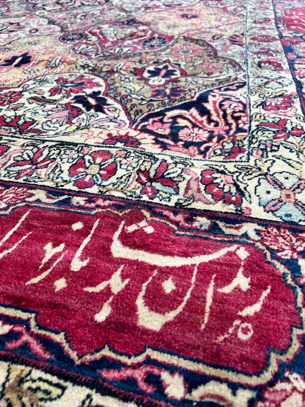 A Fine Signed Kerman Raver Carpet, South East Persia, Circa 1900  View VII