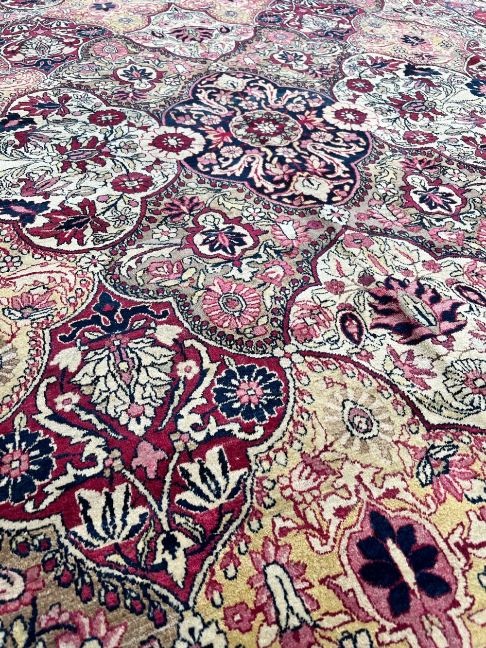 A Fine Signed Kerman Raver Carpet, South East Persia, Circa 1900  View VIII