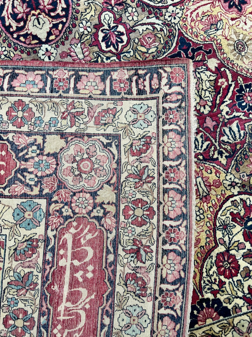 A Fine Signed Kerman Raver Carpet, South East Persia, Circa 1900  View XI