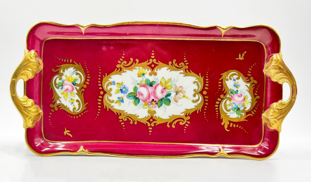 19th Century Paris Porcelain Tea Set Featuring Napoleonic Portraits  View XXIX