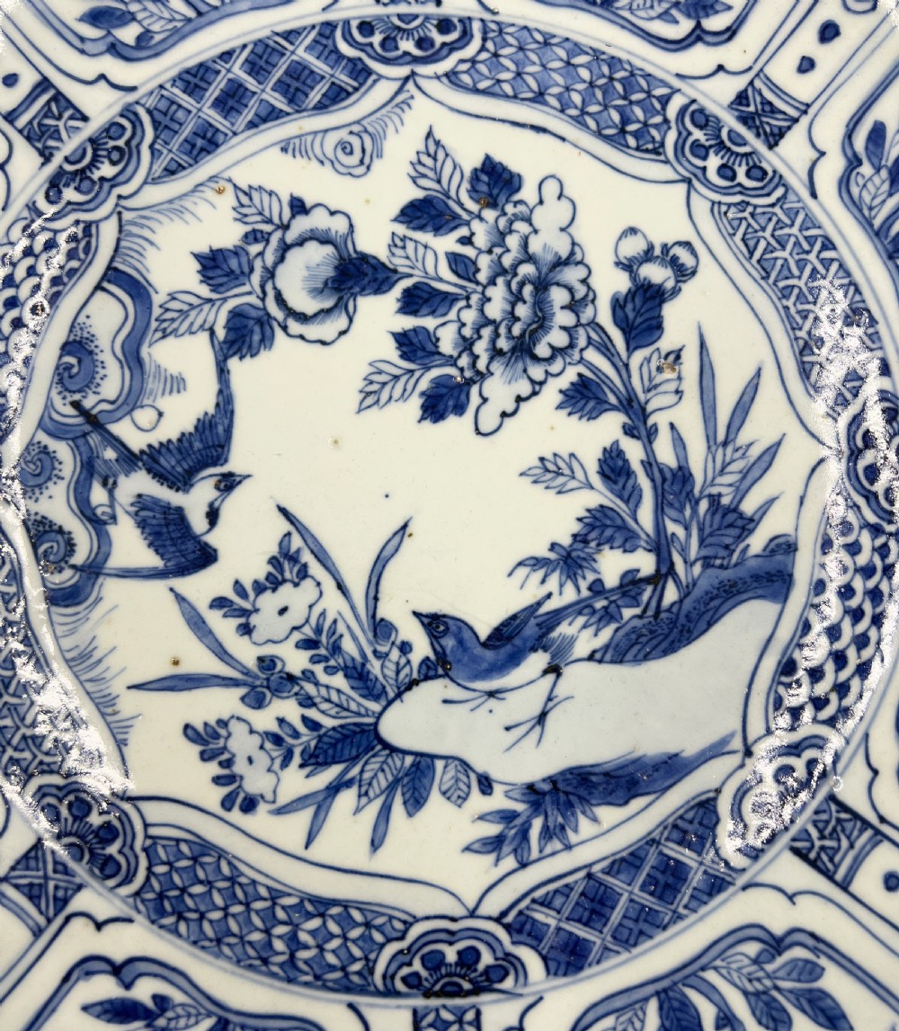 A Blue And White Kraak Porcelain Charger Ming Dynasty, Wanli Period  View III