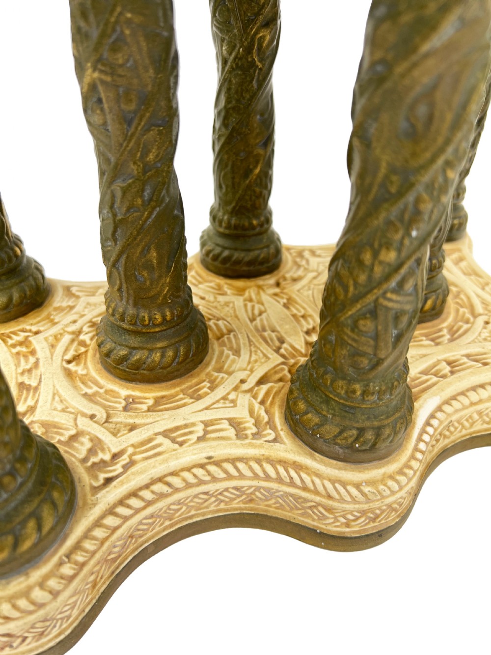 Unique Antique Porcelain Jardiniere, Austria  View VI