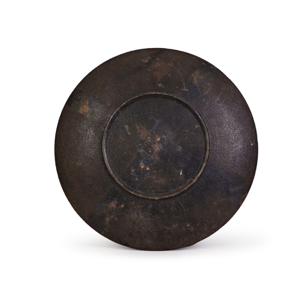 A LARGE JAPANESE MIX METAL CHARGER, MEIJI PERIOD (1868-1912)  View II
